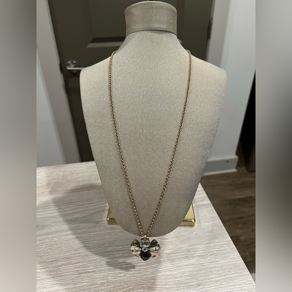 Long J. Crew statement necklace